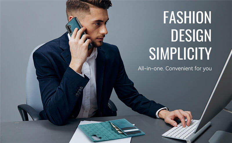 CaseMe Samsung Galaxy A17 2-in-1 Magnetic Wallet Case