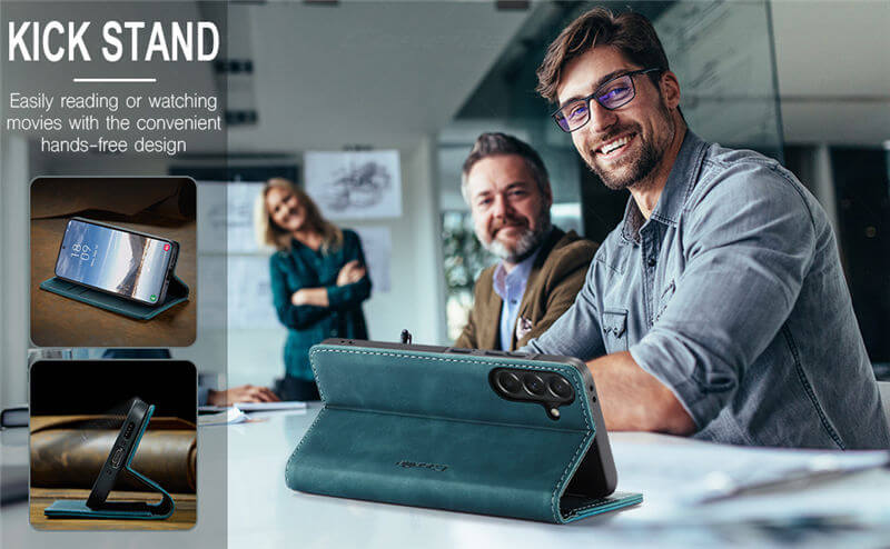 CaseMe Samsung Galaxy A37 Wallet Suede Leather Case