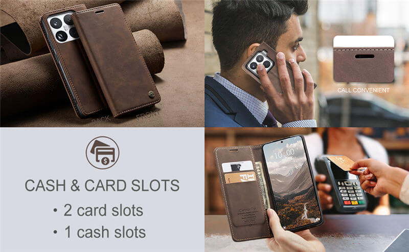 CaseMe Xiaomi 15 Pro Wallet Case