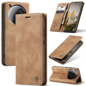 CaseMe Xiaomi 15 Ultra Wallet Suede Leather Case