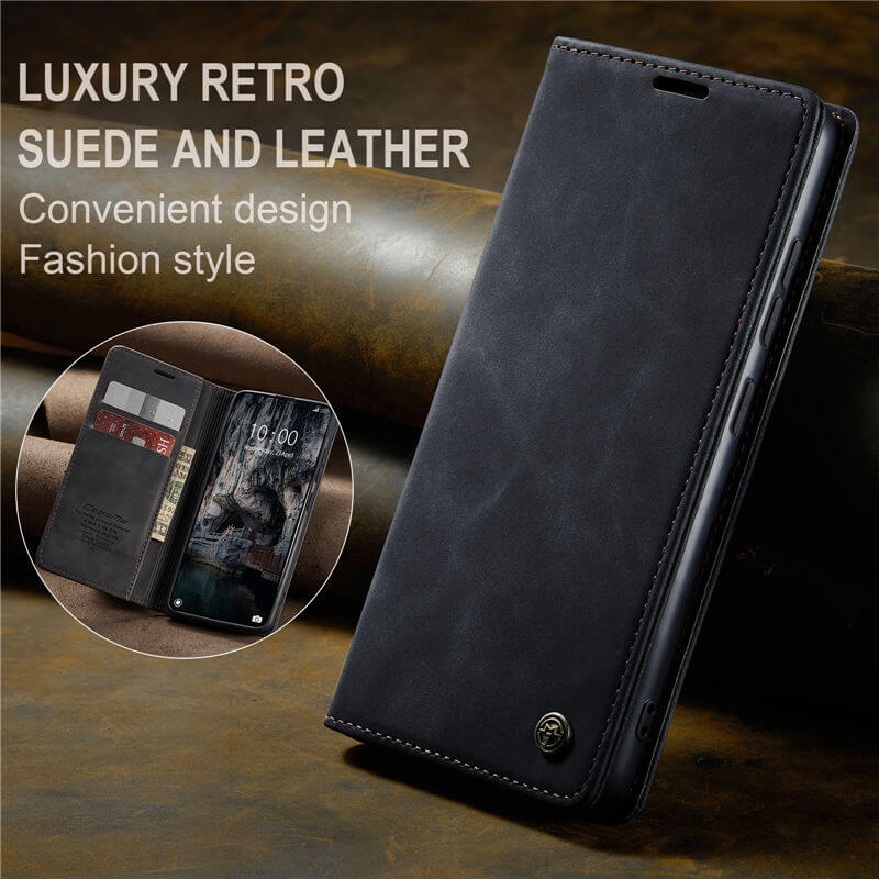 CaseMe Xiaomi 15 Wallet Suede Leather Case - Image 3