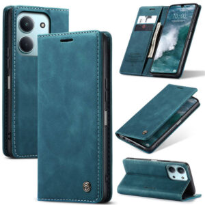 CaseMe Xiaomi 15C Wallet Suede Leather Case