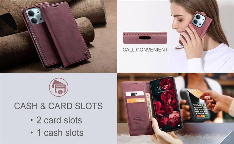 CaseMe Xiaomi 15C Wallet Case