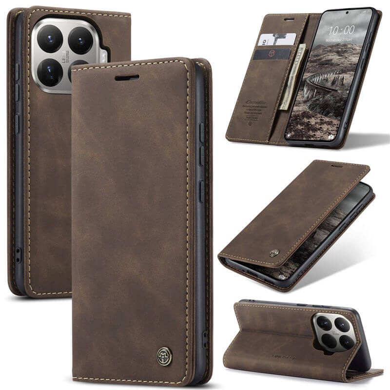 CaseMe Xiaomi 15T Pro Wallet Suede Leather Case