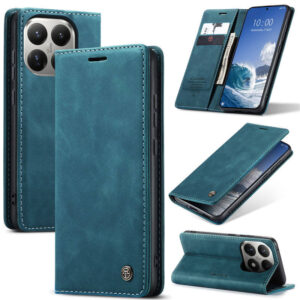CaseMe Xiaomi 15T Wallet Suede Leather Case
