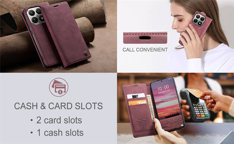 CaseMe Xiaomi 15T Wallet Case