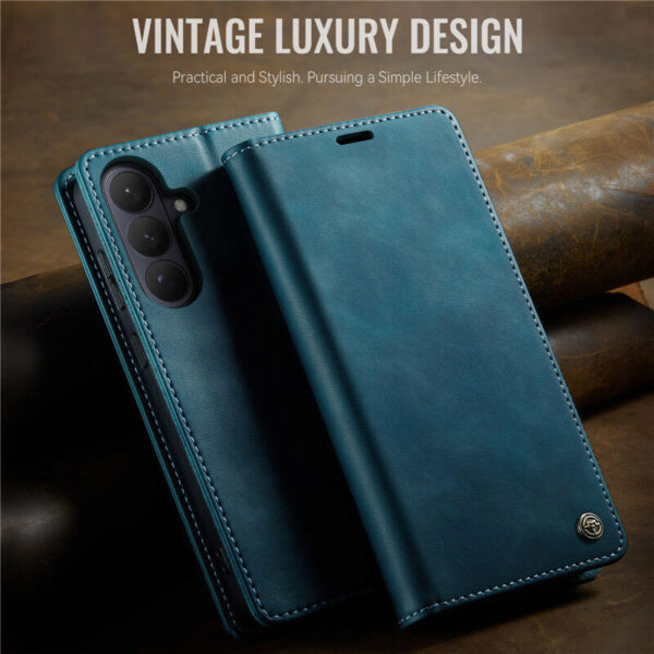 Alternative view of CaseMe Samsung Galaxy S26 Wallet Case – Magnetic & RFID Blocking