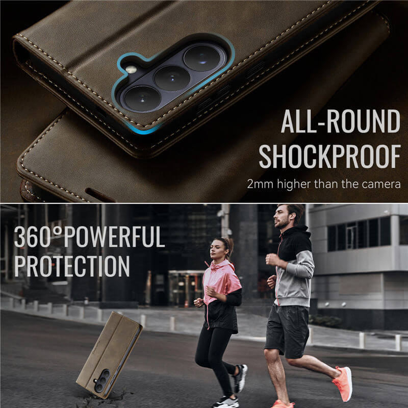 CaseMe Samsung Galaxy S26 Plus Wallet Case – Magnetic & RFID Blocking - Image 8