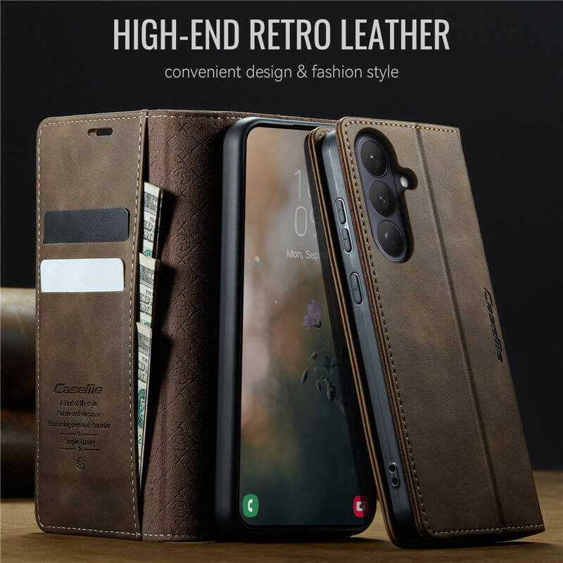 CaseMe Samsung Galaxy S26 Wallet Case – Magnetic & RFID Blocking - Image 8
