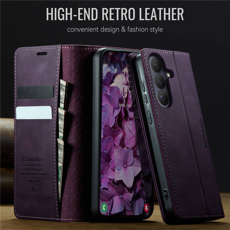 CaseMe Samsung Galaxy S26 Plus Wallet Case – Magnetic & RFID Blocking - Image 9