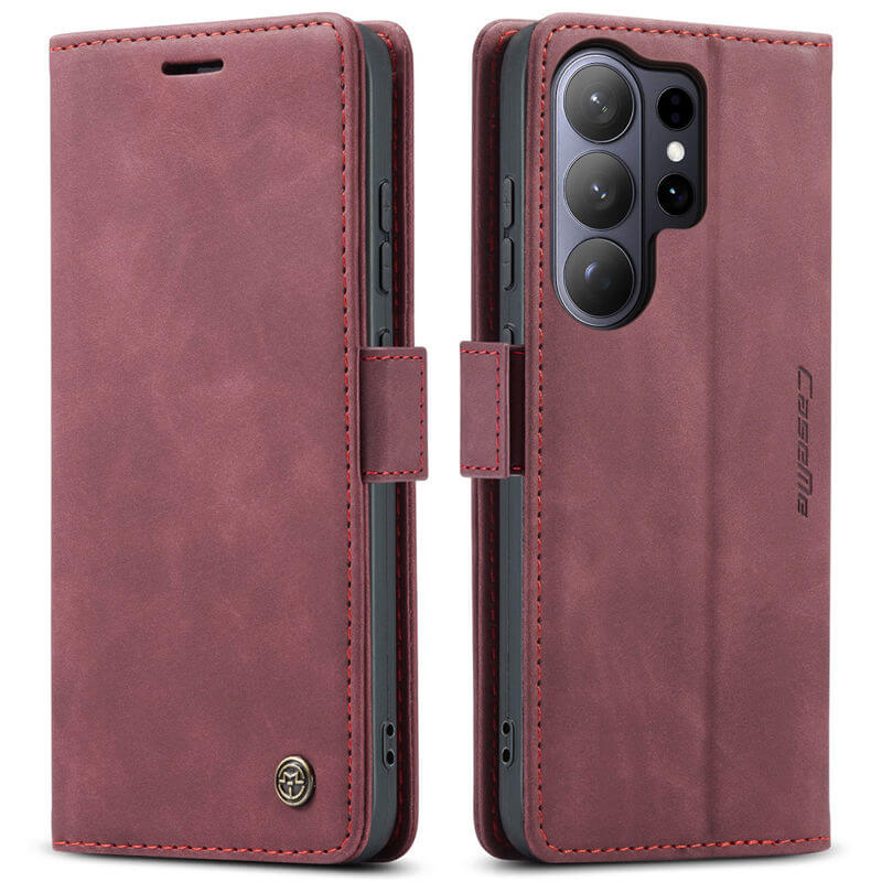 CaseMe Samsung Galaxy S26 Ultra Wallet Suede Leather Case - Image 12