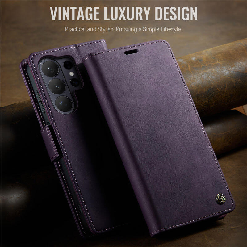 CaseMe Samsung Galaxy S26 Ultra Wallet Case – Magnetic & RFID Blocking