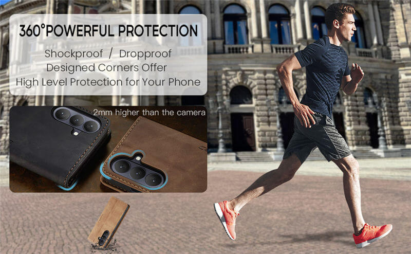 CaseMe Samsung Galaxy S26 Wallet Case