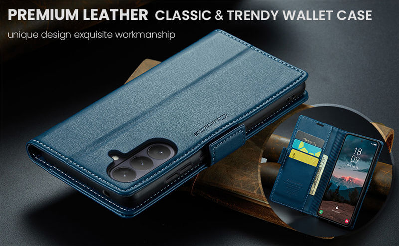 CaseMe Samsung Galaxy S26 Wallet RFID Blocking Case