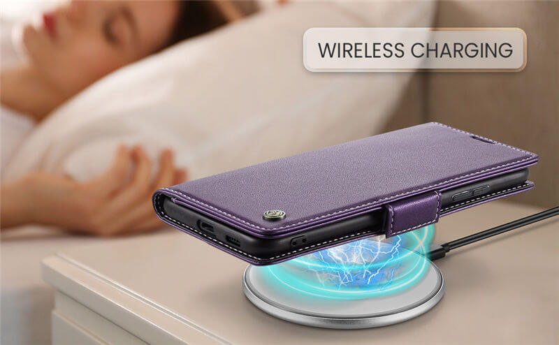 CaseMe Samsung Galaxy S26 Plus Wallet RFID Blocking Case