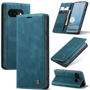 CaseMe Google Pixel 10A Wallet Suede Leather Case