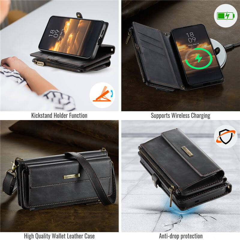 CaseMe Samsung Galaxy S26 RFID Wallet Case – Crossbody & Wireless - Image 9
