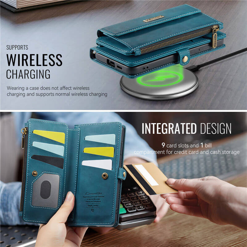 CaseMe Samsung Galaxy S26 Plus RFID Wallet Case