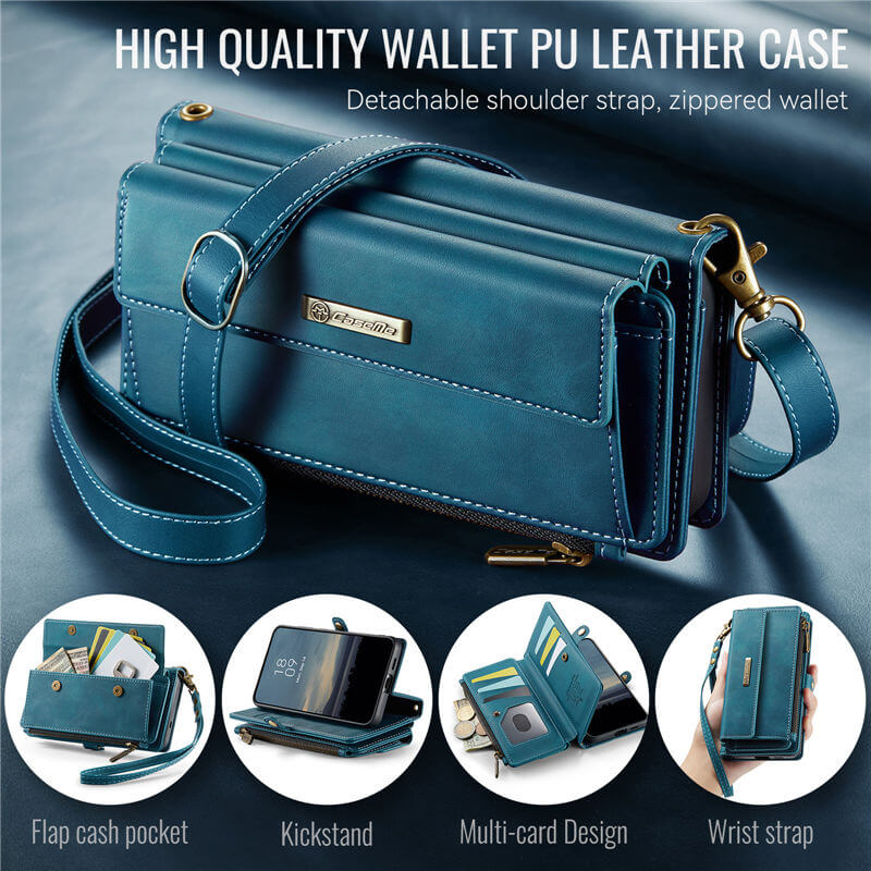 CaseMe Samsung Galaxy S26 RFID Wallet Case – Crossbody & Wireless - Image 10