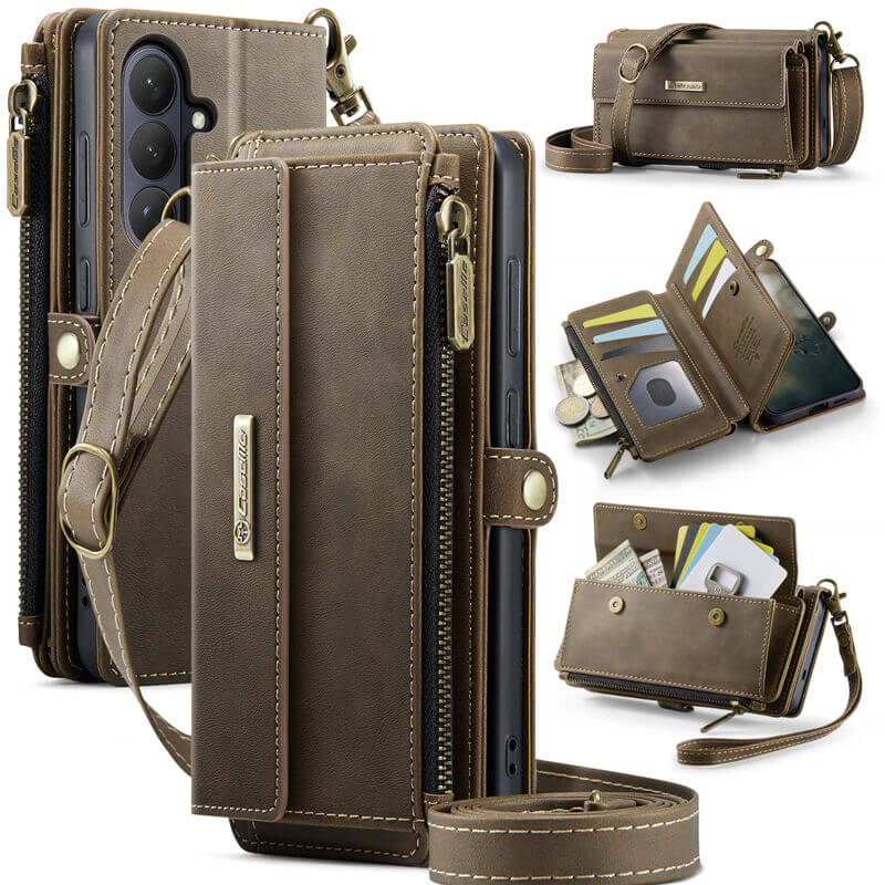 CaseMe Samsung Galaxy S26 Plus RFID Wallet Case – Crossbody & Wireless