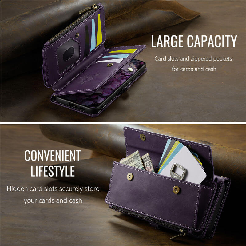 CaseMe Samsung Galaxy S26 Plus RFID Wallet Case – Crossbody & Wireless - Image 14