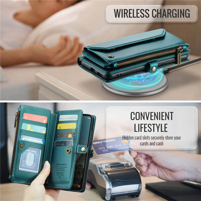 CaseMe Samsung Galaxy S26 Plus RFID Wallet Crossbody Case