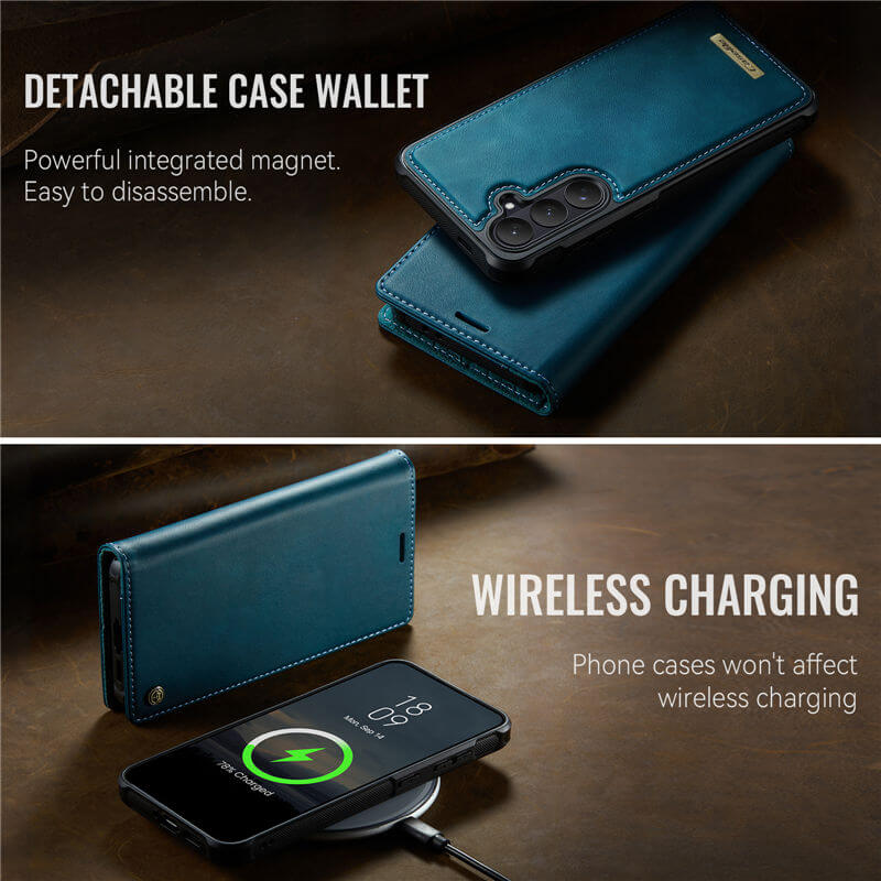 CaseMe Samsung Galaxy S26 Plus 2-in-1 Magnetic Wallet Case
