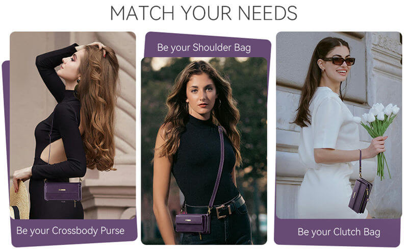 CaseMe Samsung Galaxy S26 Ultra RFID Wallet Case – Crossbody & Wireless