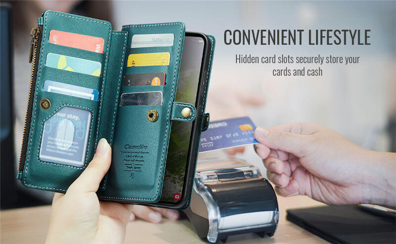 CaseMe Samsung Galaxy S26 Ultra Wallet RFID Blocking Crossbody Phone Case