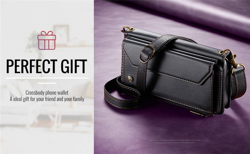 CaseMe Samsung Galaxy S26 Ultra Wallet RFID Blocking Crossbody Phone Case