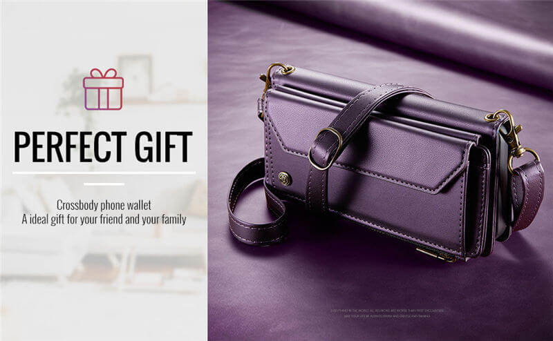 CaseMe Samsung Galaxy S26 Wallet RFID Blocking Crossbody Phone Case