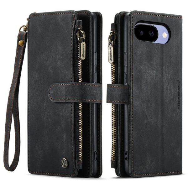CaseMe Google Pixel 10A Wallet Kickstand Case with Wrist Strap - Image 3