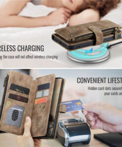 CaseMe Google Pixel 10A Wallet Kickstand Case with Wrist Strap - Image 5