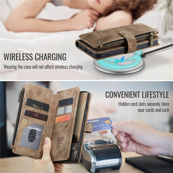 CaseMe Google Pixel 10A Wallet Kickstand Case with Wrist Strap - Image 5
