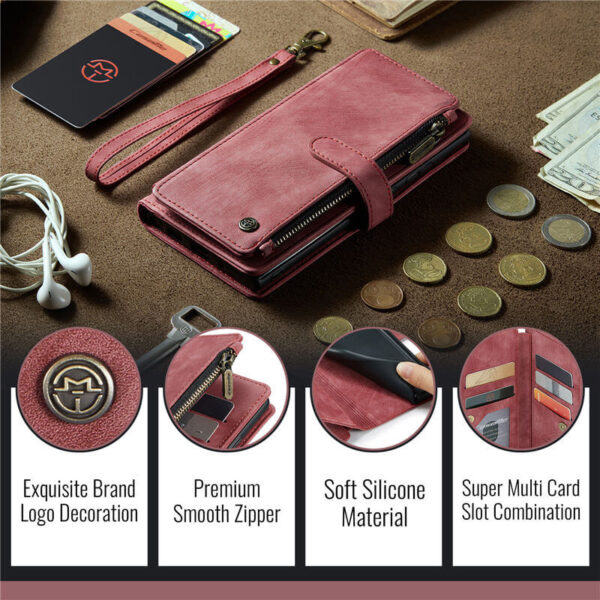 CaseMe Google Pixel 10A Wallet Kickstand Case with Wrist Strap - Image 10