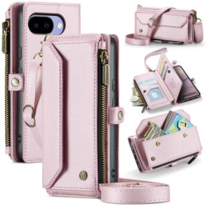 CaseMe Google Pixel 10A Wallet RFID Blocking Crossbody Phone Case