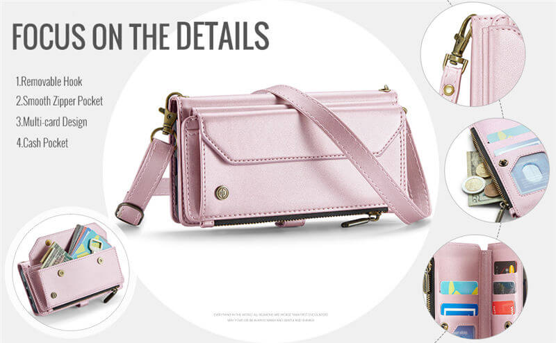 CaseMe Google Pixel 10A Wallet RFID Blocking Crossbody Phone Case