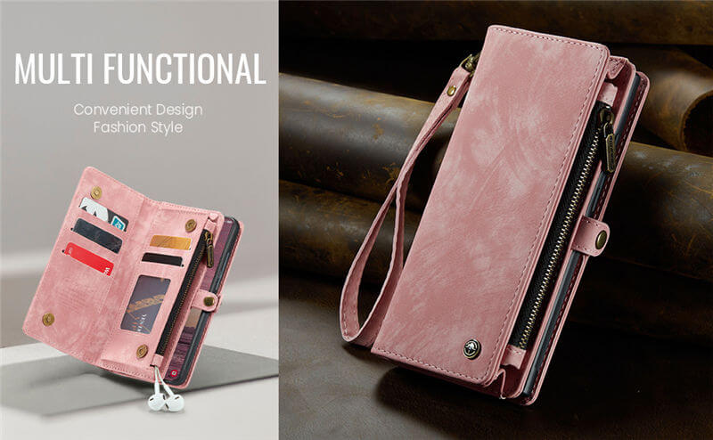 CaseMe Samsung Galaxy A37 2-in-1 Magnetic RFID Wallet Case