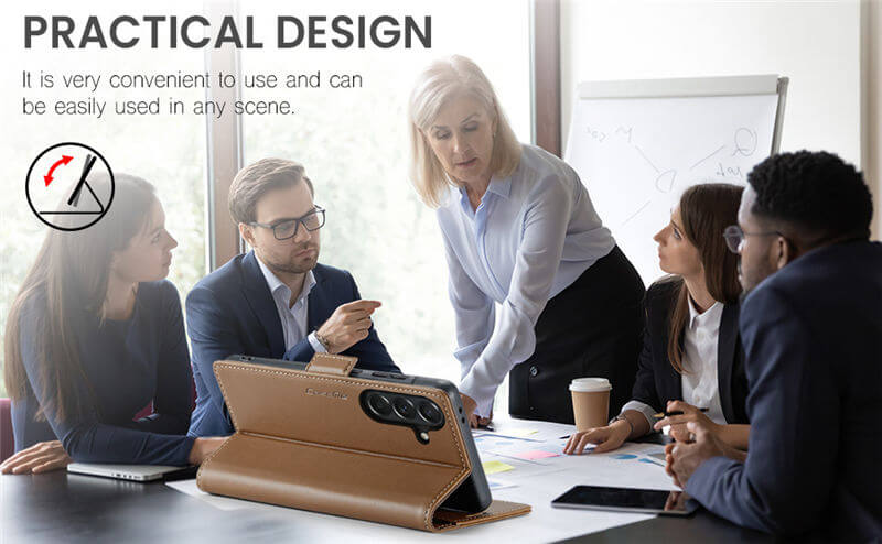 CaseMe Samsung Galaxy A37 Wallet RFID Blocking Case