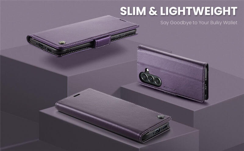 CaseMe Samsung Galaxy A37 Wallet RFID Blocking Case