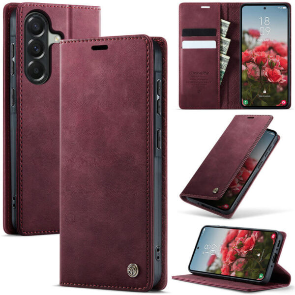 CaseMe Samsung Galaxy A37 Wallet Case – Magnetic & RFID Blocking