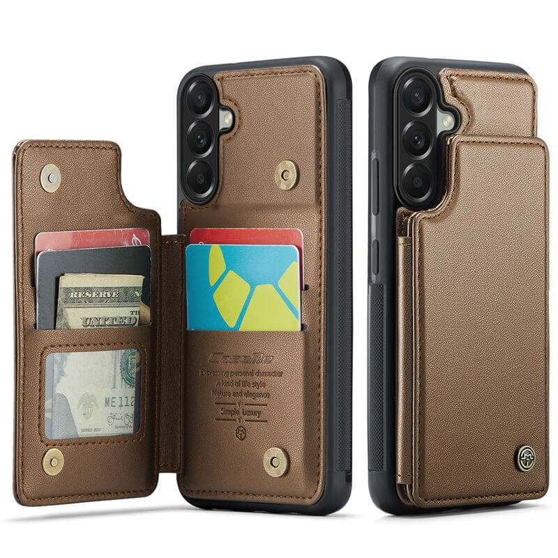 CaseMe Samsung Galaxy A37 RFID Blocking Card Holder Kickstand Case - Image 11