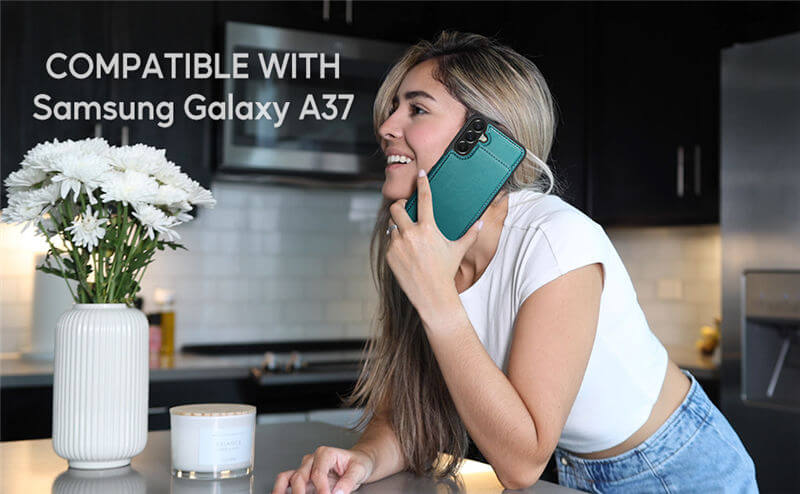 CaseMe Samsung Galaxy A37 RFID Blocking Card Holder Case