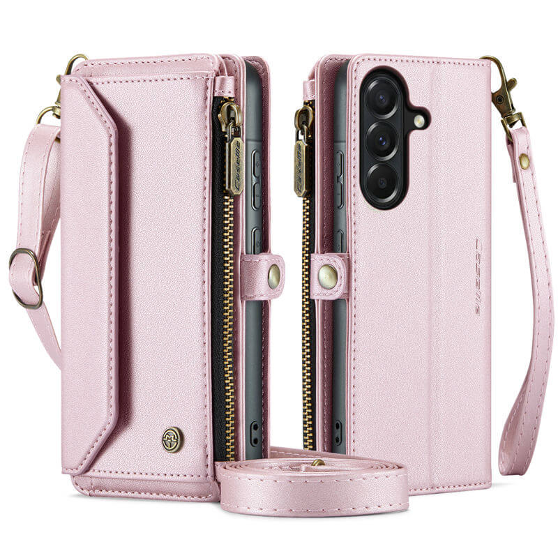 CaseMe Samsung Galaxy A37 Crossbody RFID Blocking Wallet Case - Image 12
