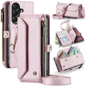 CaseMe Samsung Galaxy A37 Crossbody RFID Blocking Wallet Case