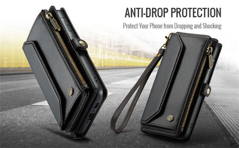 CaseMe Samsung Galaxy A37 Crossbody RFID Blocking Wallet Case