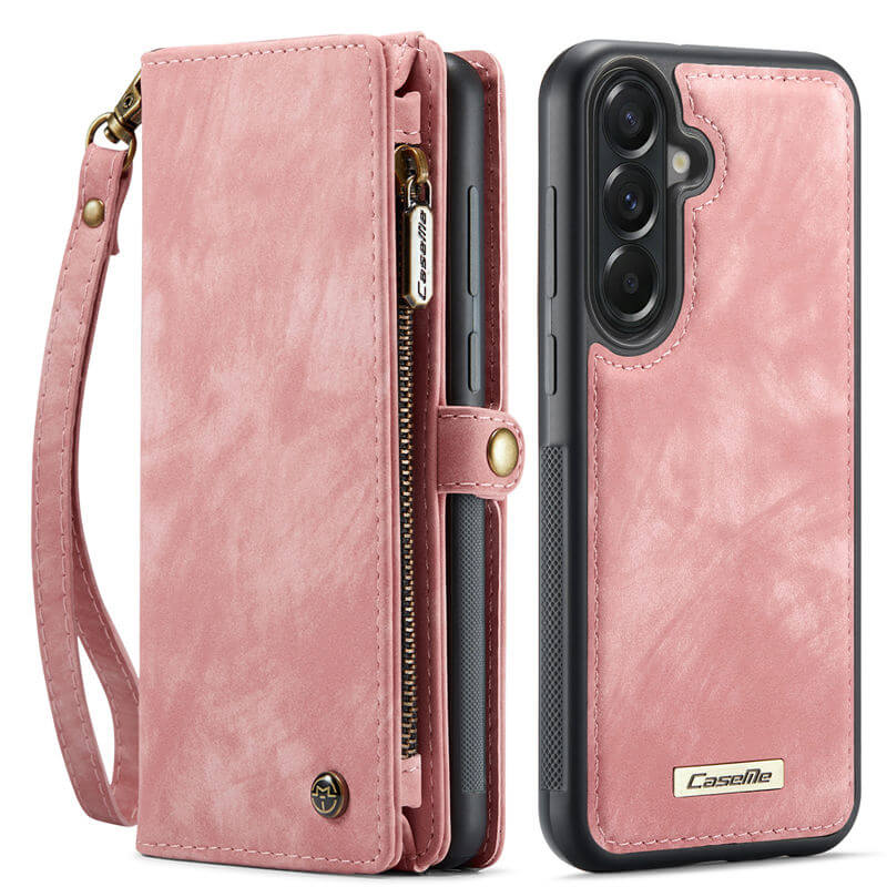 CaseMe Samsung Galaxy A57 2-in-1 Magnetic Wallet Case with Wrist Strap