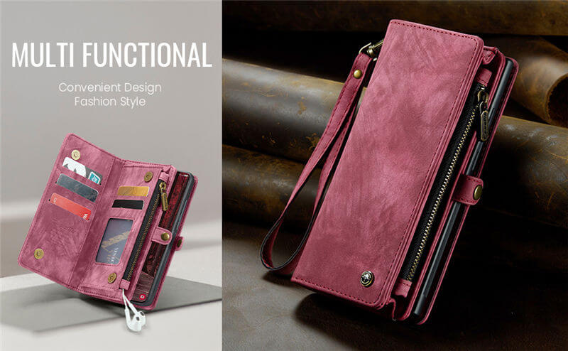 CaseMe Samsung Galaxy A57 2-in-1 Magnetic RFID Wallet Case