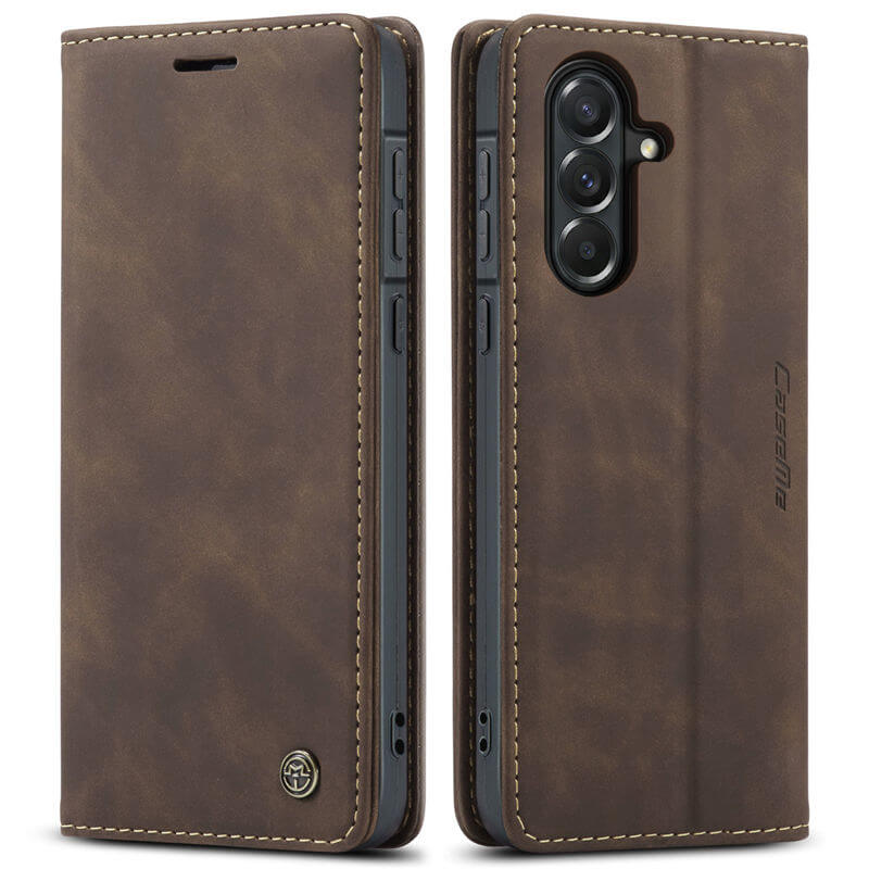 CaseMe Samsung Galaxy A57 Wallet Suede Leather Case - Image 12