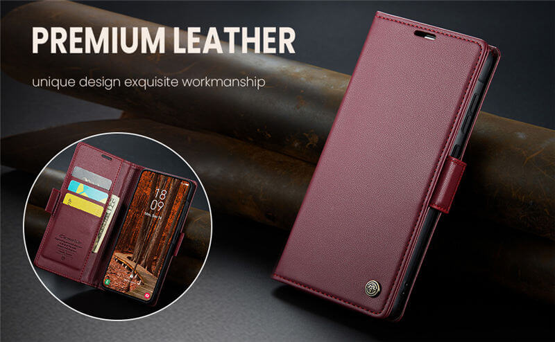 CaseMe Samsung Galaxy A57 Wallet RFID Blocking Case